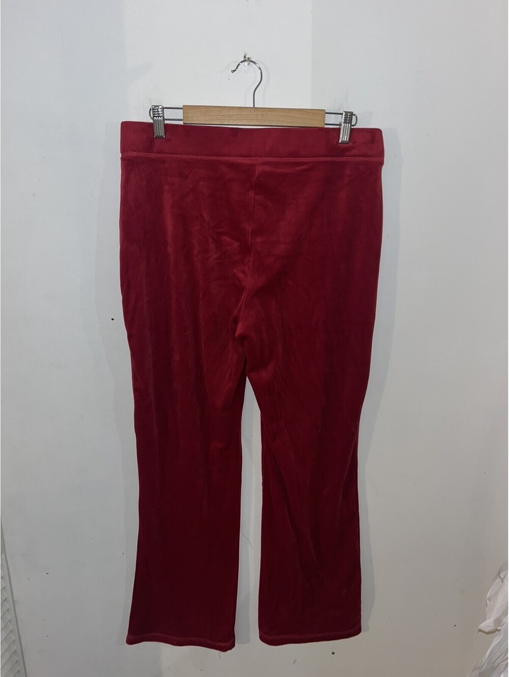 JUICY COUTURE Y2K Velour Classic Small Rhinestone Tracksuit - Large - Raspberry - Picture 7 of 9